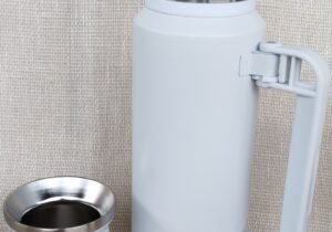 Termo 1.2L acero inoxidable + mate.
